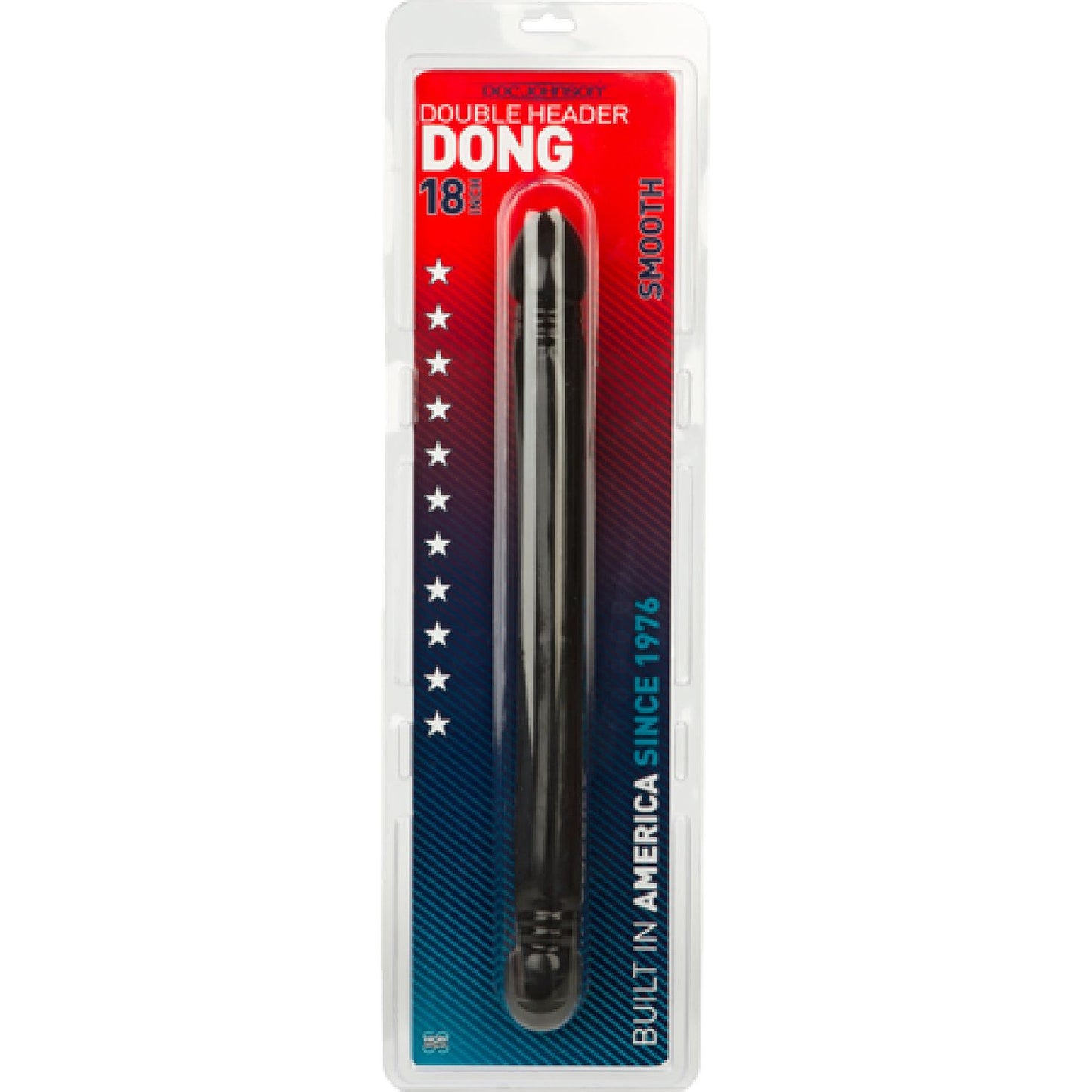 Doc Johnson – Smooth Double Header Dong 18" | Double-Ended Dildo