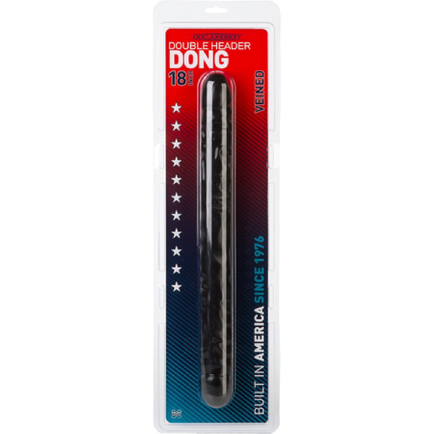Doc Johnson – Veined Double Header Dong 18" | Double-Ended Dildo