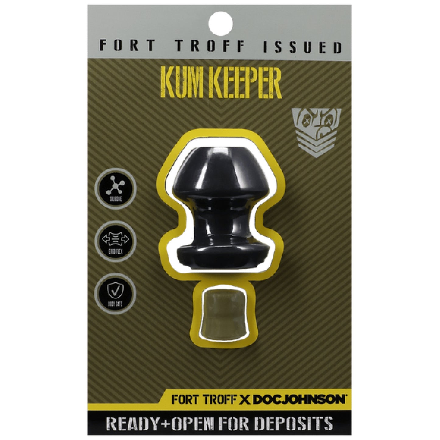 Fort Troff X Doc Johnson - Kum Keeper | Liquid-Injection Butt Plug
