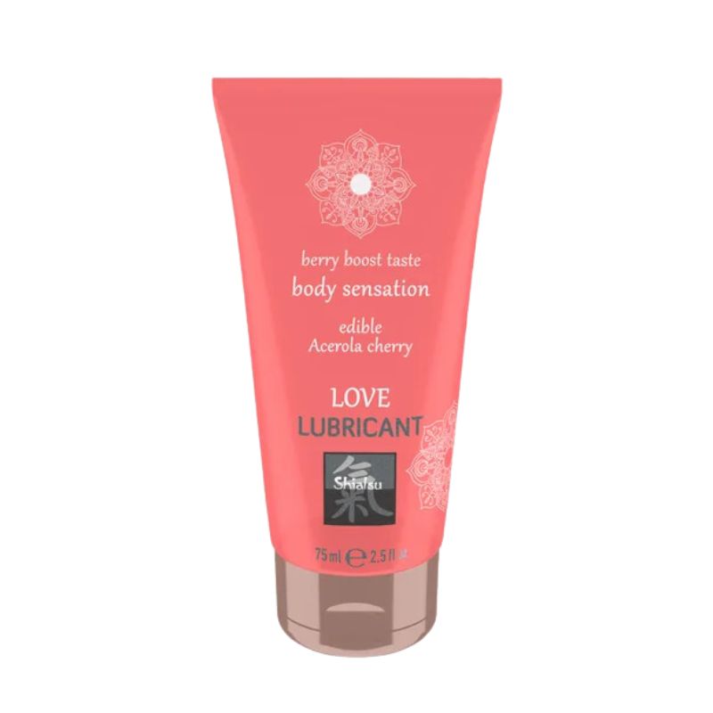 SHIATSU - Edible Love Lubricant | Cherry or Raspberry 100mL