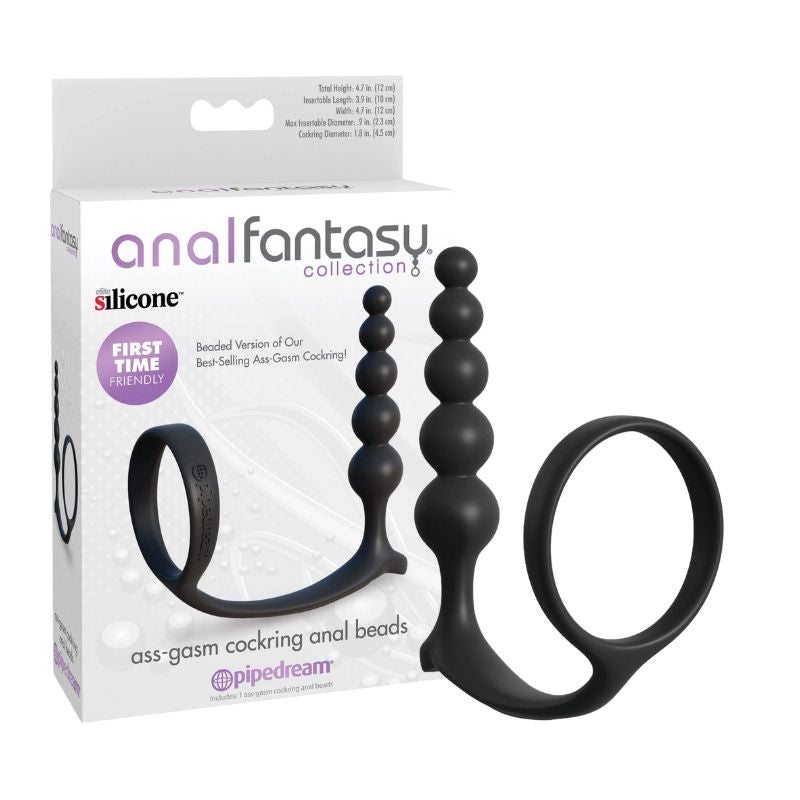 Anal Fantasy Collection | Ass-Gasm Cockring Anal Beads