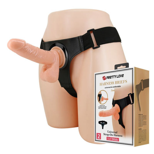 Pretty Love - Tom 7.4" | Dildo & Harness Brief
