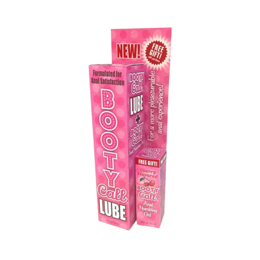 Booty Call - Lube Duo | Lubricant & Cherry Anal Numbing Gel