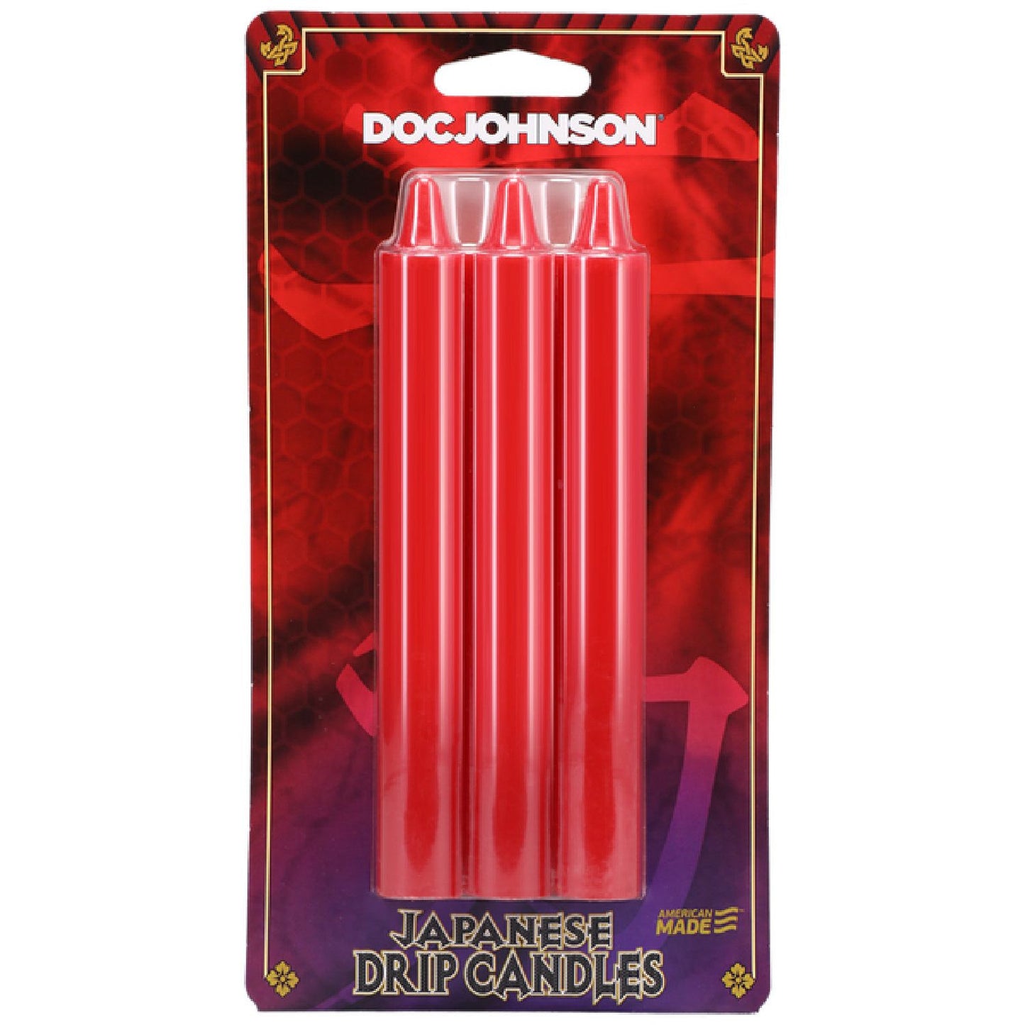 Doc Johnson – Japanese Drip Candles – 3 Pack | Wax Play Candles