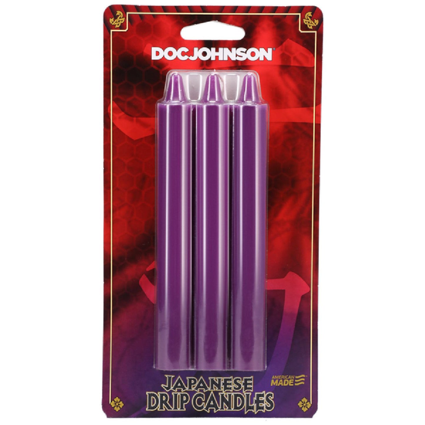Doc Johnson – Japanese Drip Candles – 3 Pack | Wax Play Candles