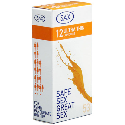 Sax - 12 Pack Ultra Thin | Condoms