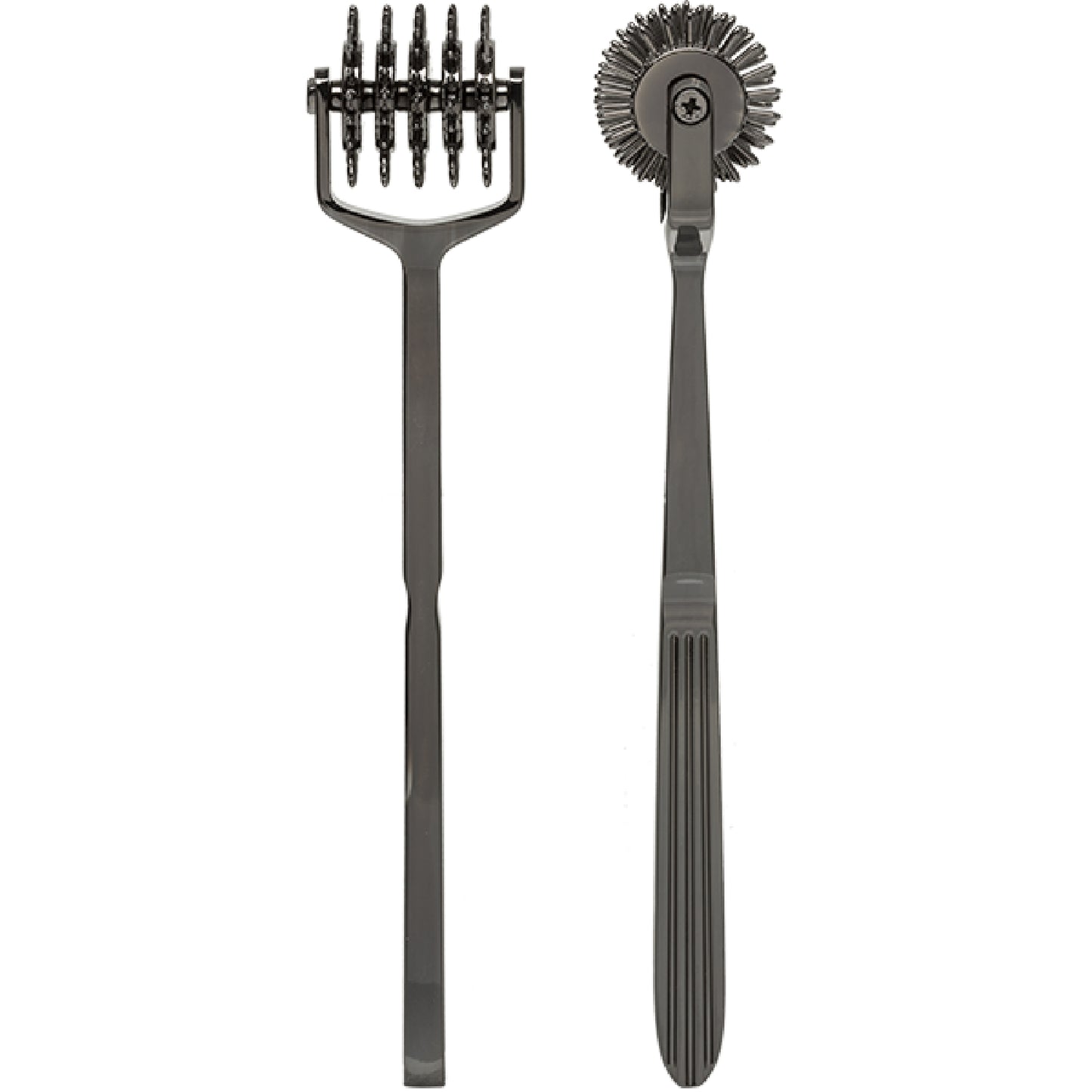 Kink by Doc Johnson – Solid Metal 5-Wheeled Pinwheel Spike | Sensation Play Tool