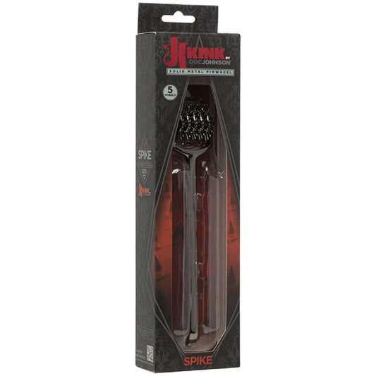 Kink by Doc Johnson – Solid Metal 5-Wheeled Pinwheel Spike | Sensation Play Tool