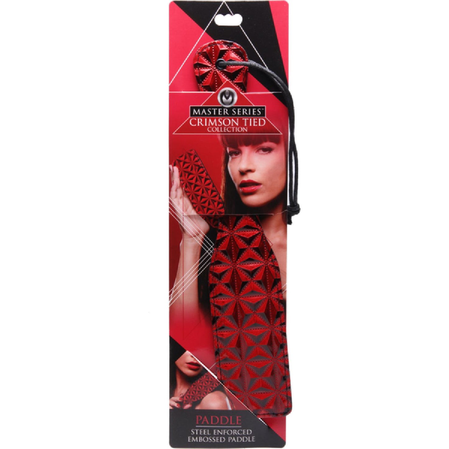Master Series - Crimson Tied Steel Enforced Spanking Paddle | Spanking Paddle