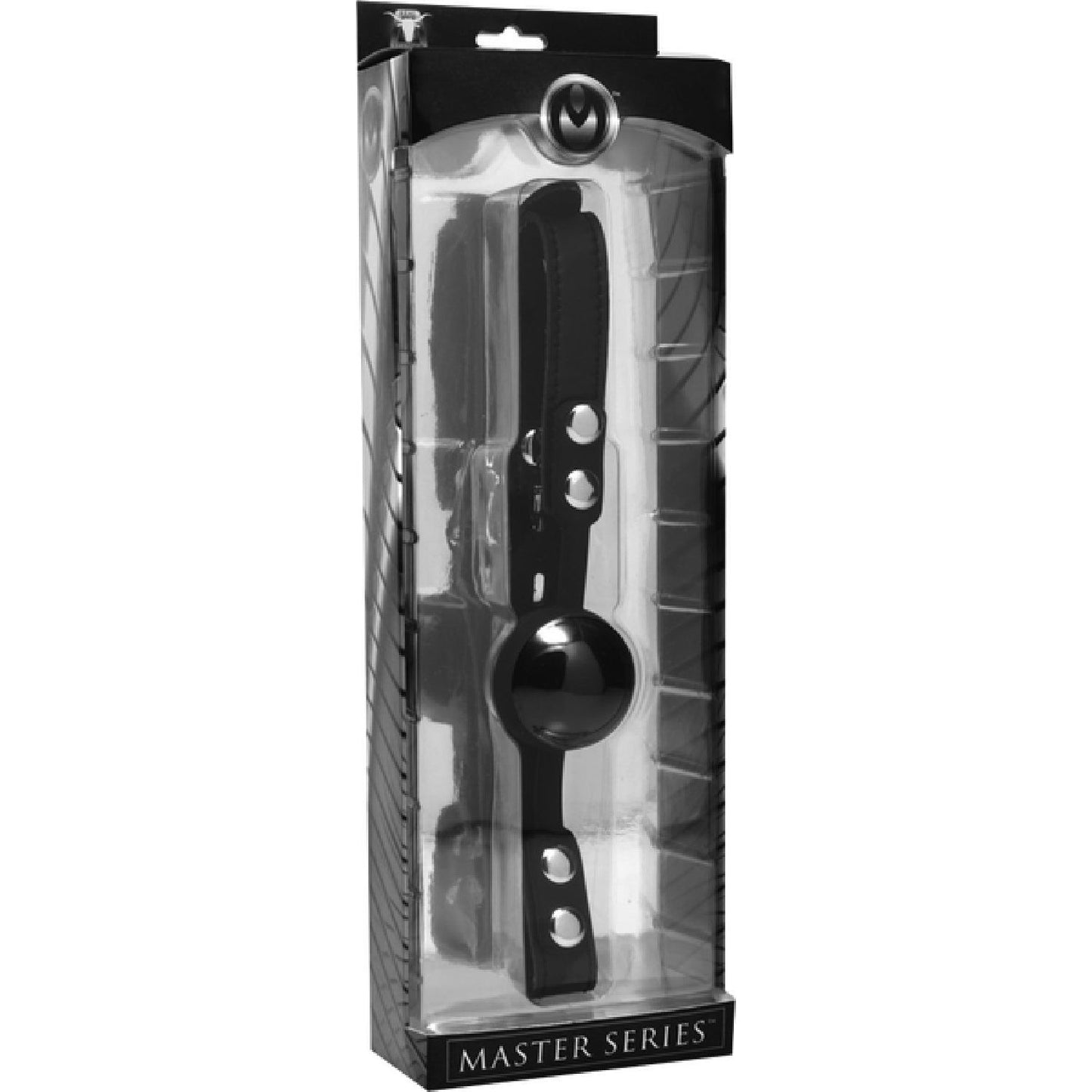 Master Series - Premium Hush Locking Silicone Comfort Ball Gag | Ball Gag