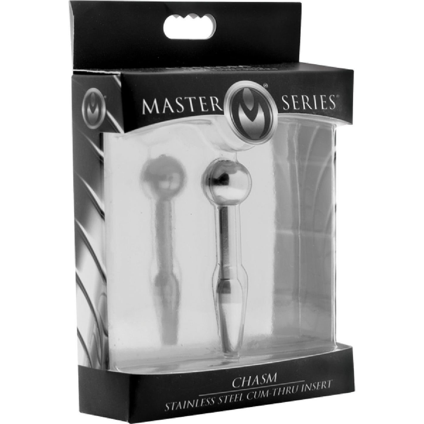 Master Series - Chasm Stainless Steel Cum-Thru Urethral Insert | Urethral Toy