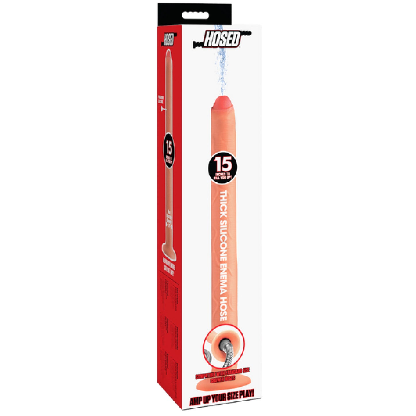 Xr Brands – Hosed 15" Thick Silicone Enema Hose | Enema & Hygiene Toy