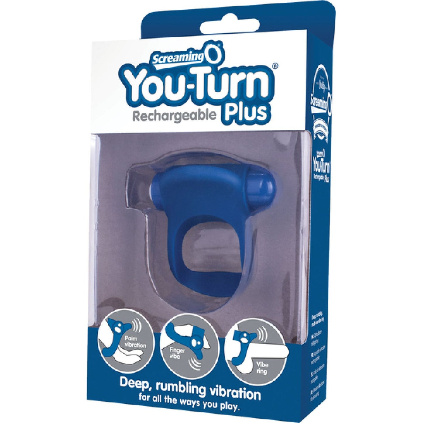 Screaming O - You-Turn Plus Ring | Rechargeable Vibrating Cock Ring