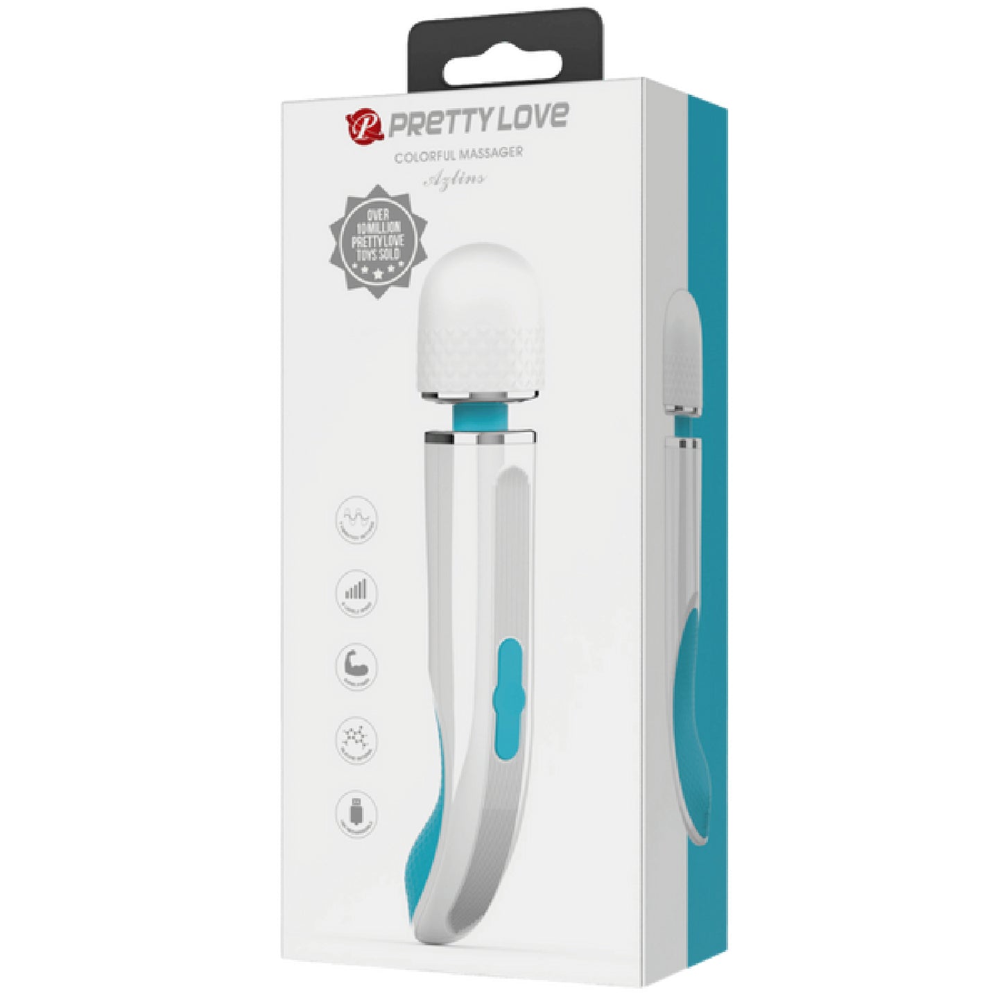 Pretty Love - Colorful Massager Wand 9.4" | Wand Massager