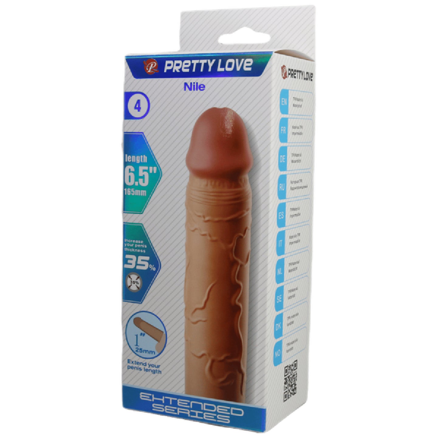 Pretty Love - Extended Series Nile 6.5" | Penis Extension Sleeve
