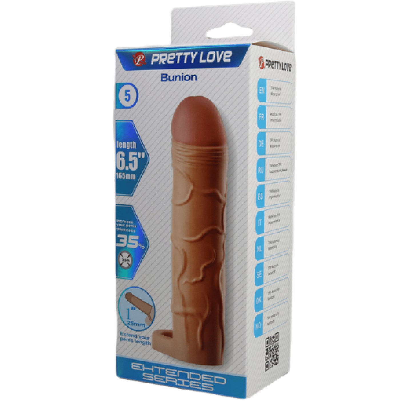 Pretty Love - Extended Series Bunion 6.5" | Penis Extension Sleeve