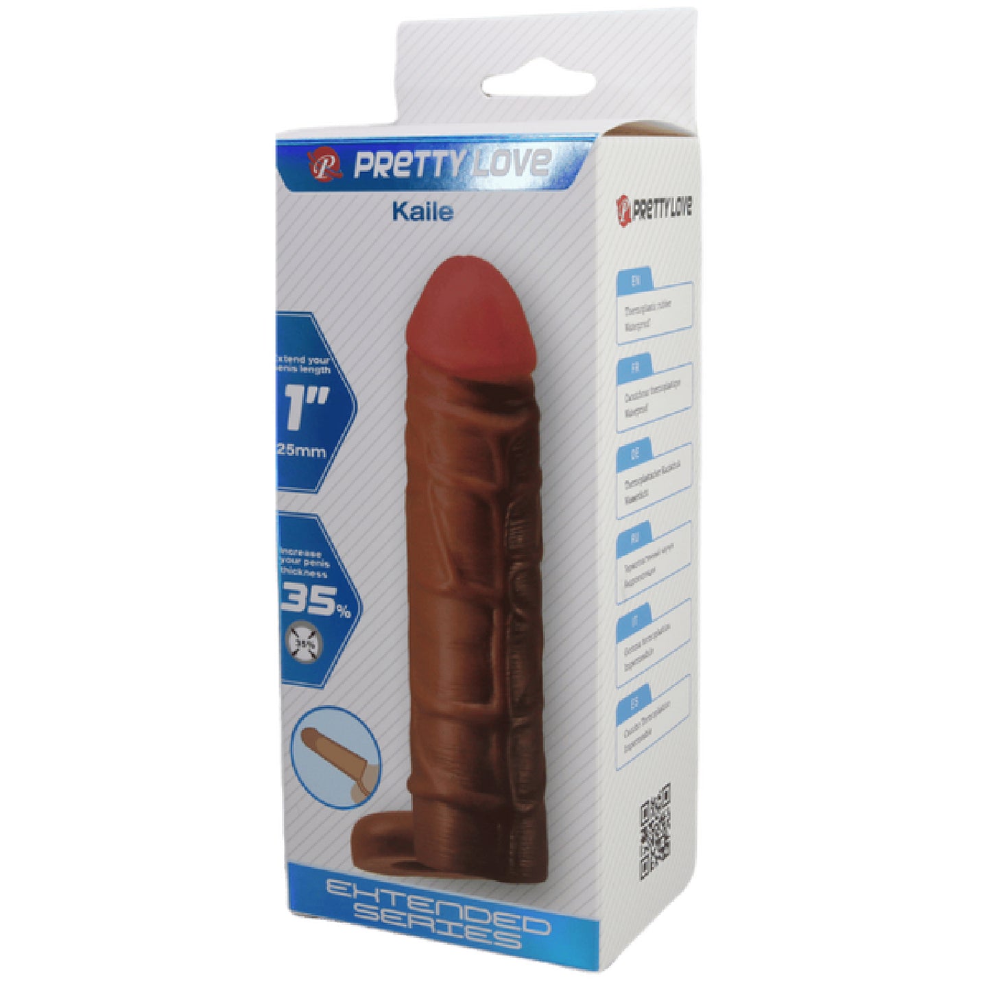 Pretty Love - Extended Series Kaile 7" | Penis Extension Sleeve