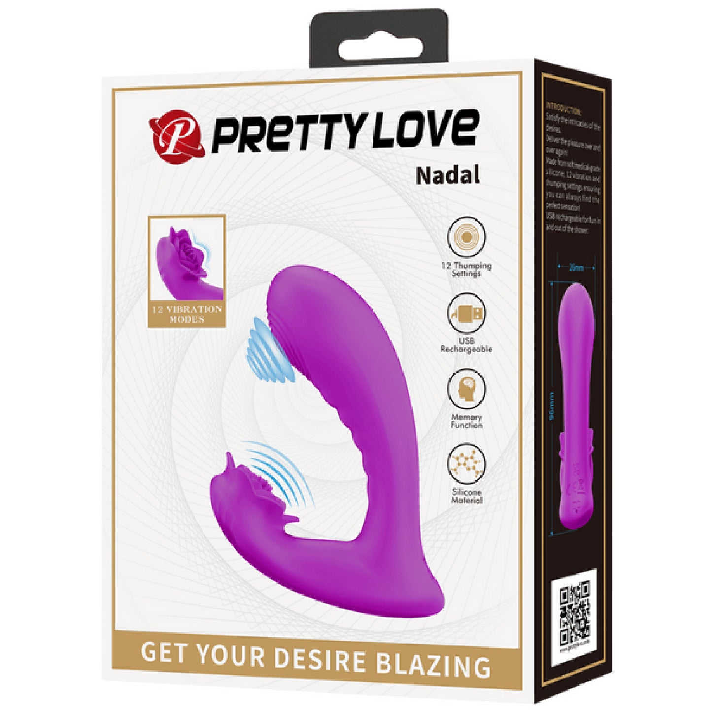 Pretty Love – Nadal | Dual Stimulation Vibrator