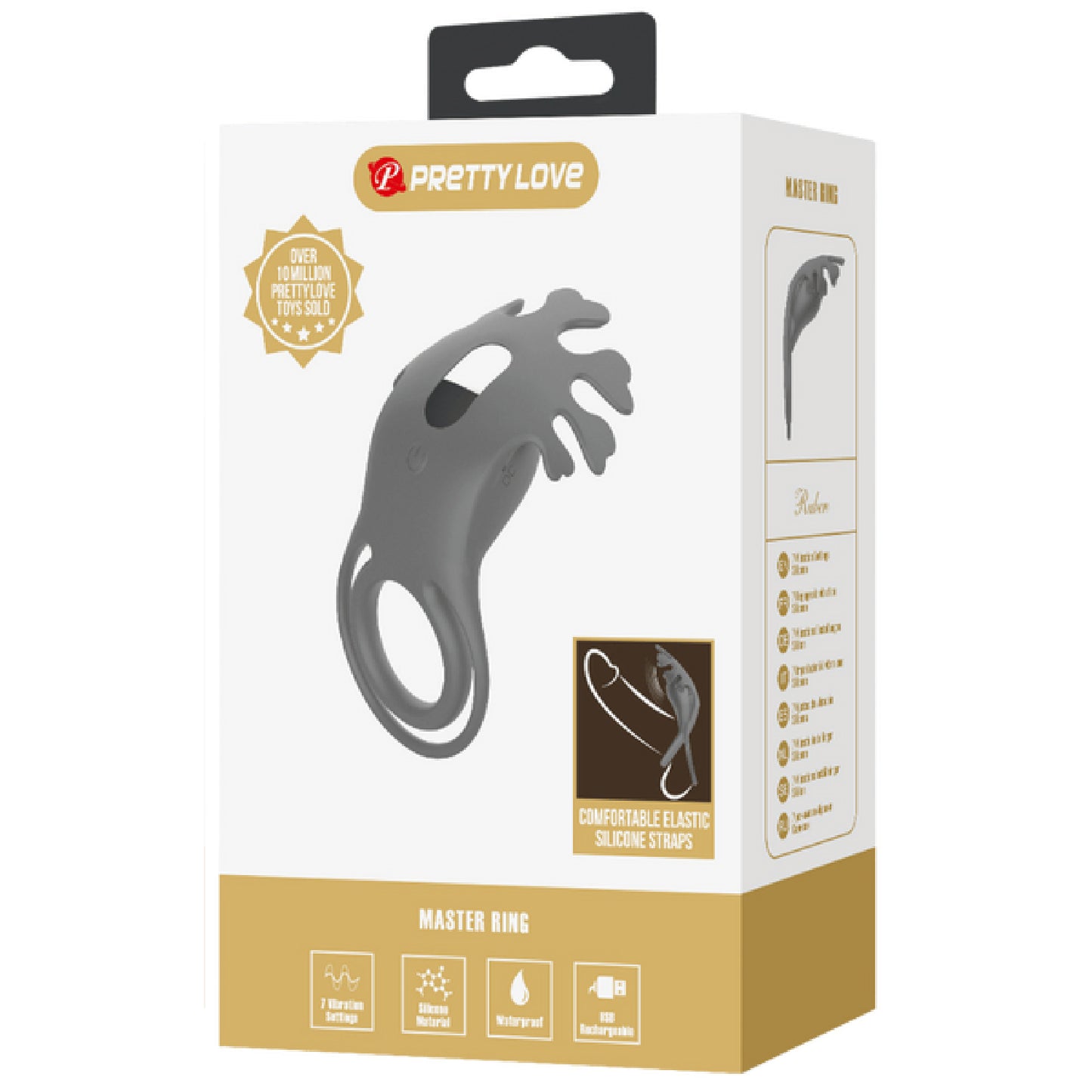 Pretty Love - Master Ring Ruben | Vibrating Cock & Ball Ring