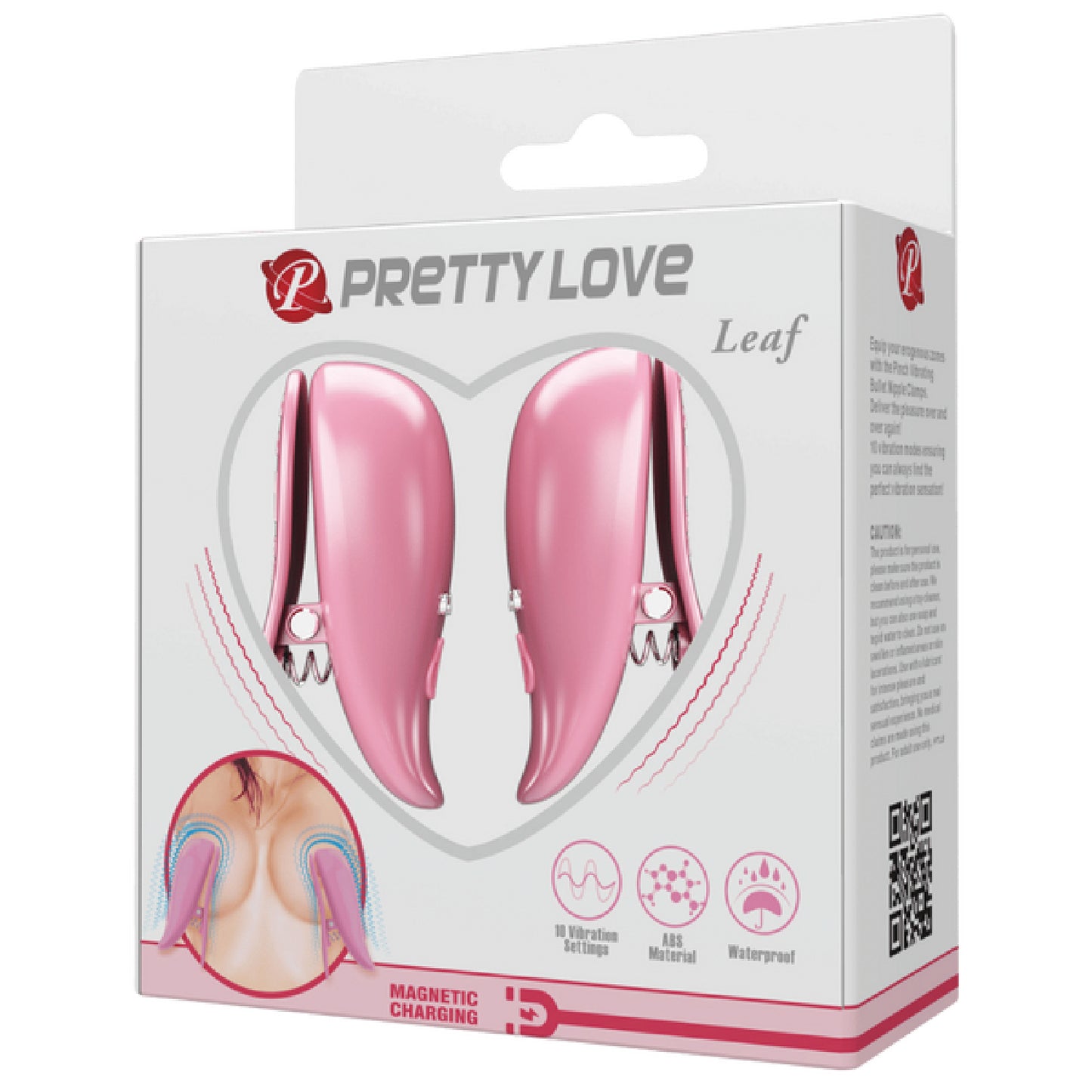 Pretty Love – Leaf | Vibrating Nipple Clamps