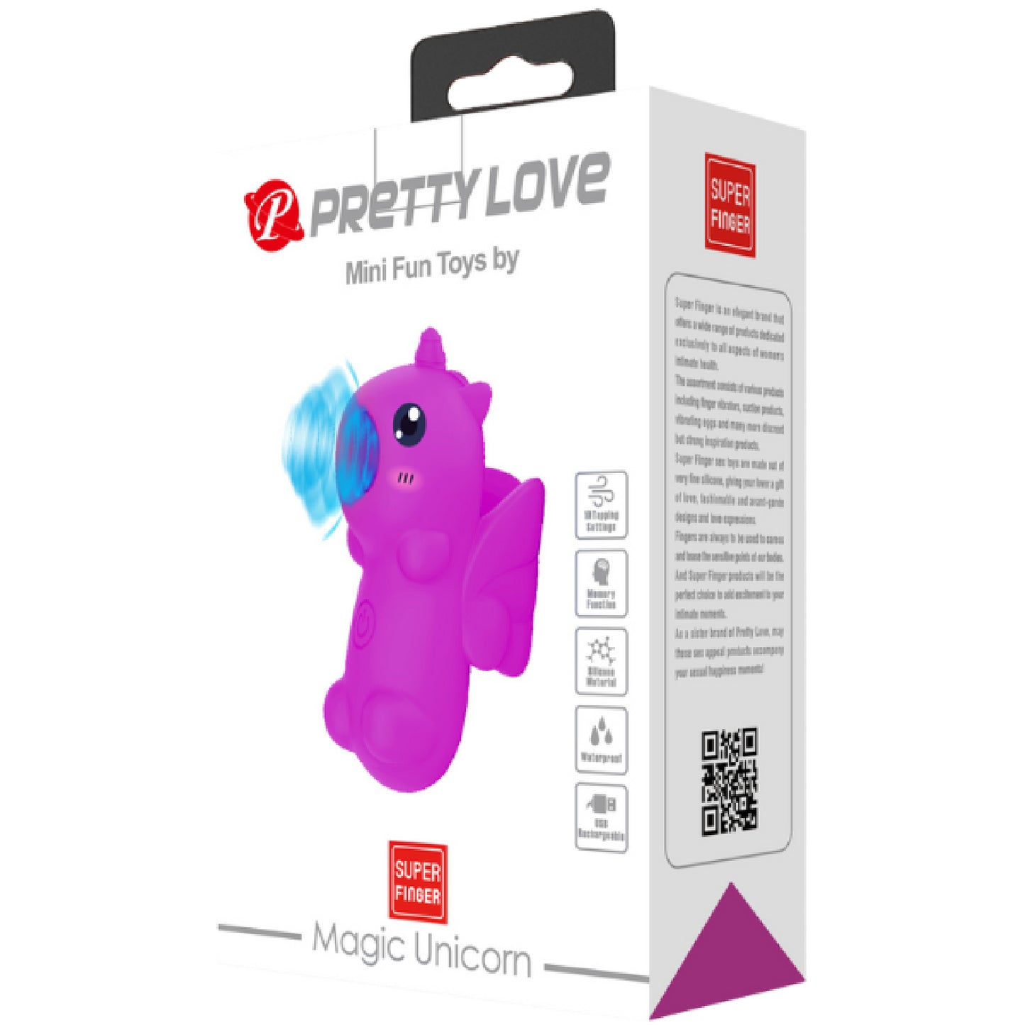 Pretty Love – Mini Fun Toys By Super Finger Magic Unicorn | Finger Vibrator