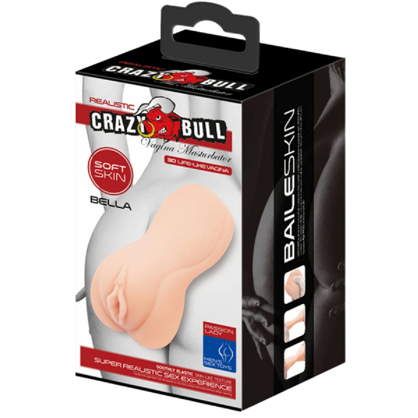 Pretty Love – Crazy Bull Realistic 3D Life-Like Vagina – Bella | Male Masturbator
