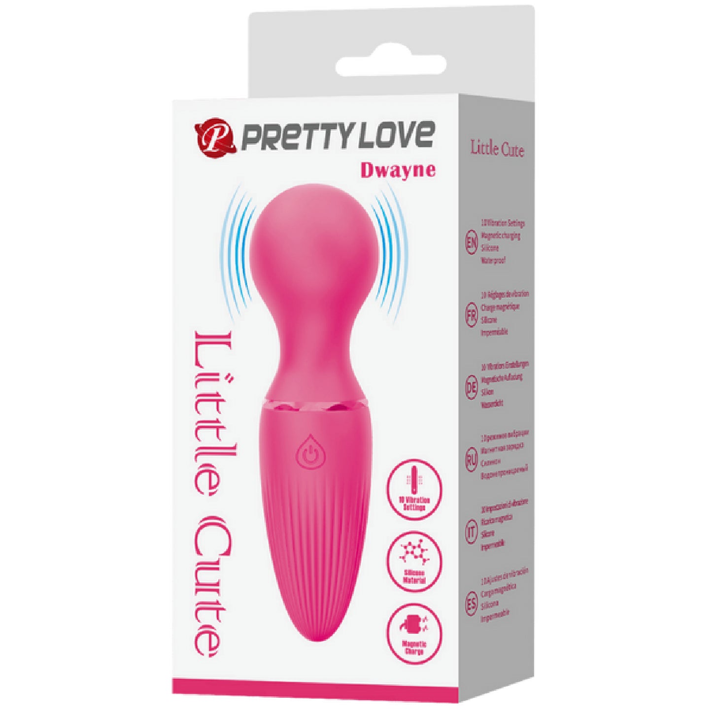Pretty Love - Little Cute Mini Wand Dwayne | Mini Wand Massager