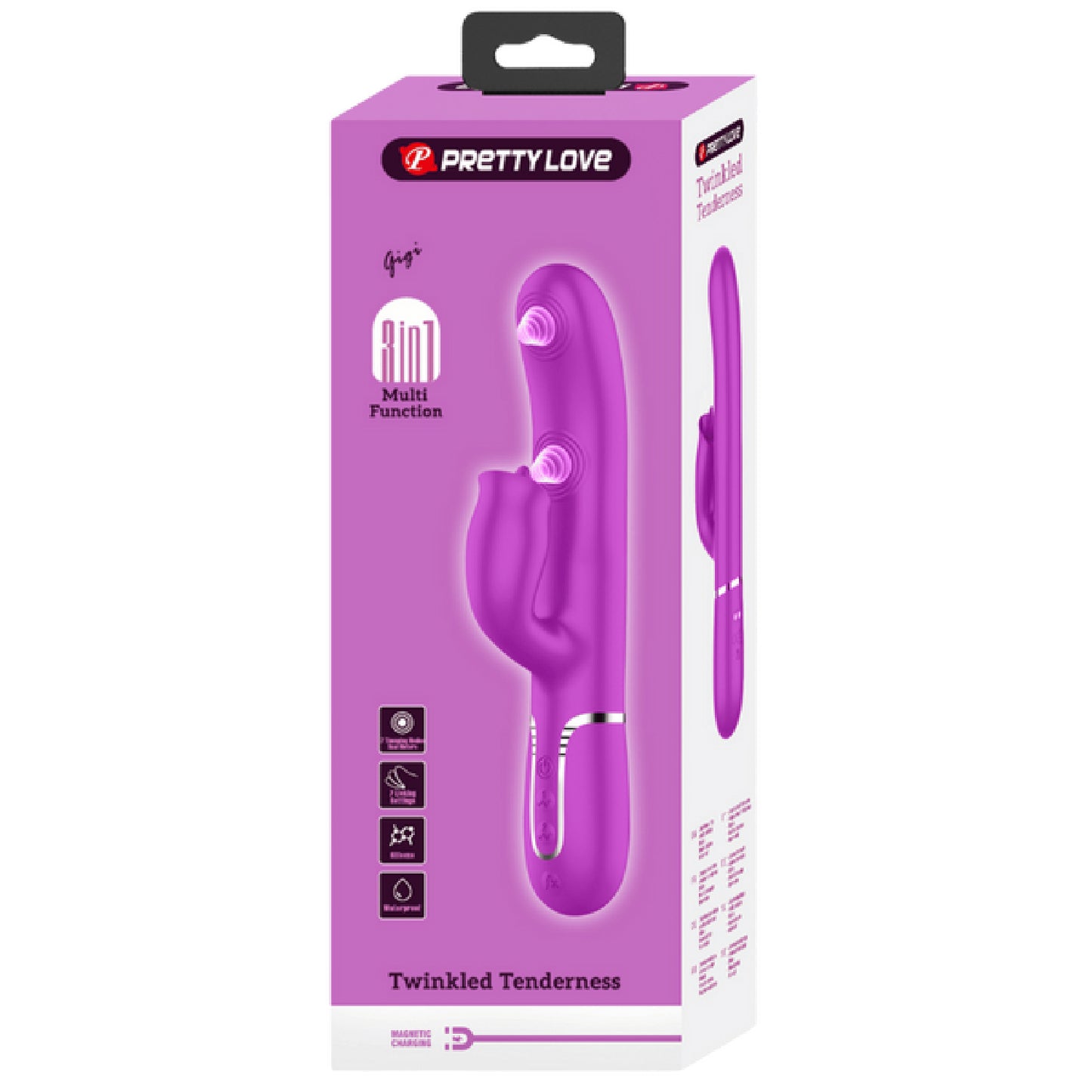 Pretty Love - Twinkled Tenderness Gigi 3in1 | Multi-function Vibrator