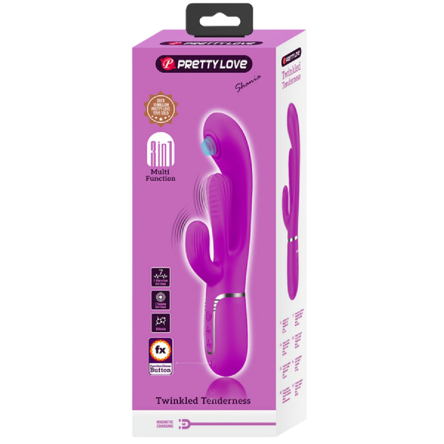 Pretty Love - Twinkled Tenderness Shania 4in1 | Multi-function Vibrator