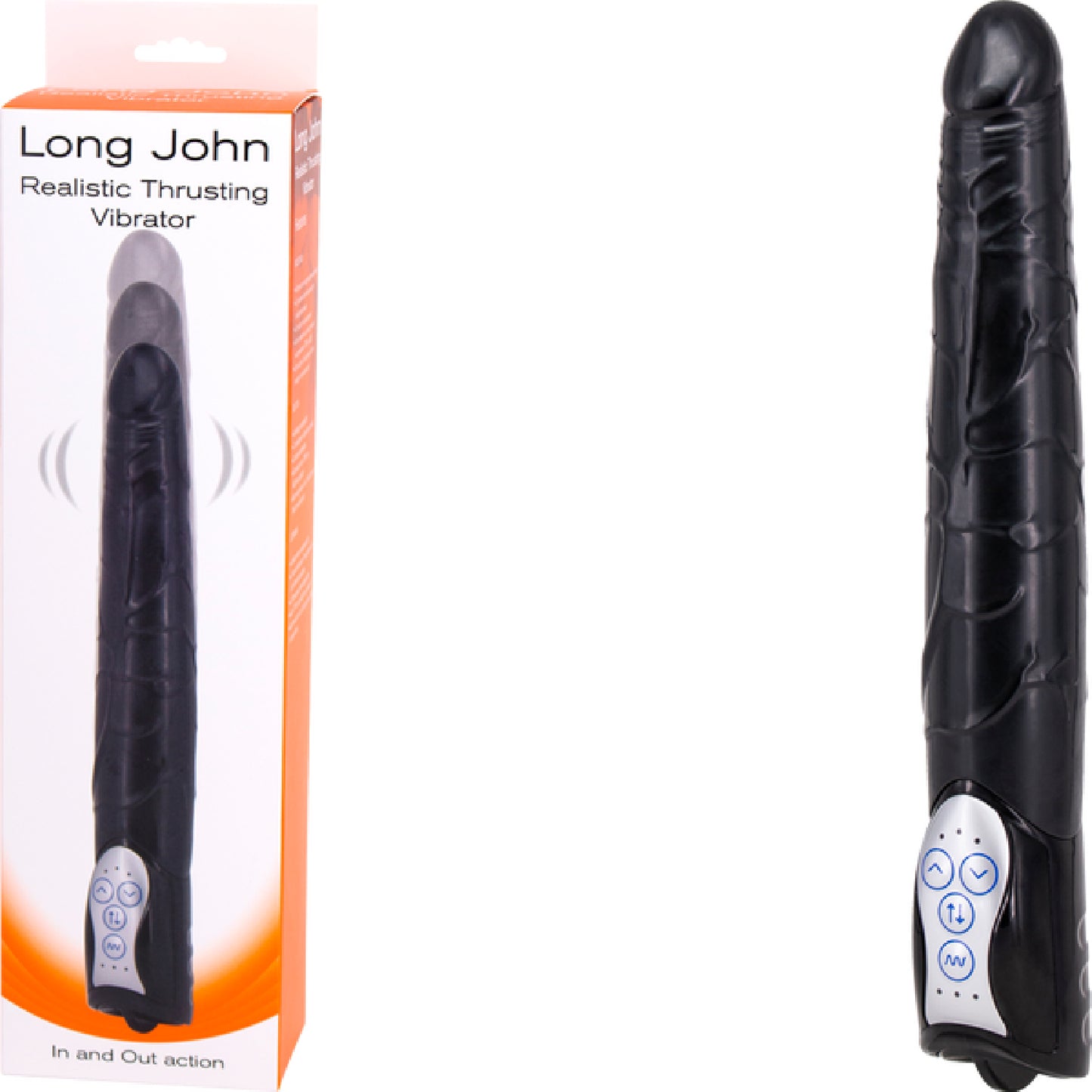Seven Creations – Long John Realistic Thrusting Vibrator | Thrusting Vibrator