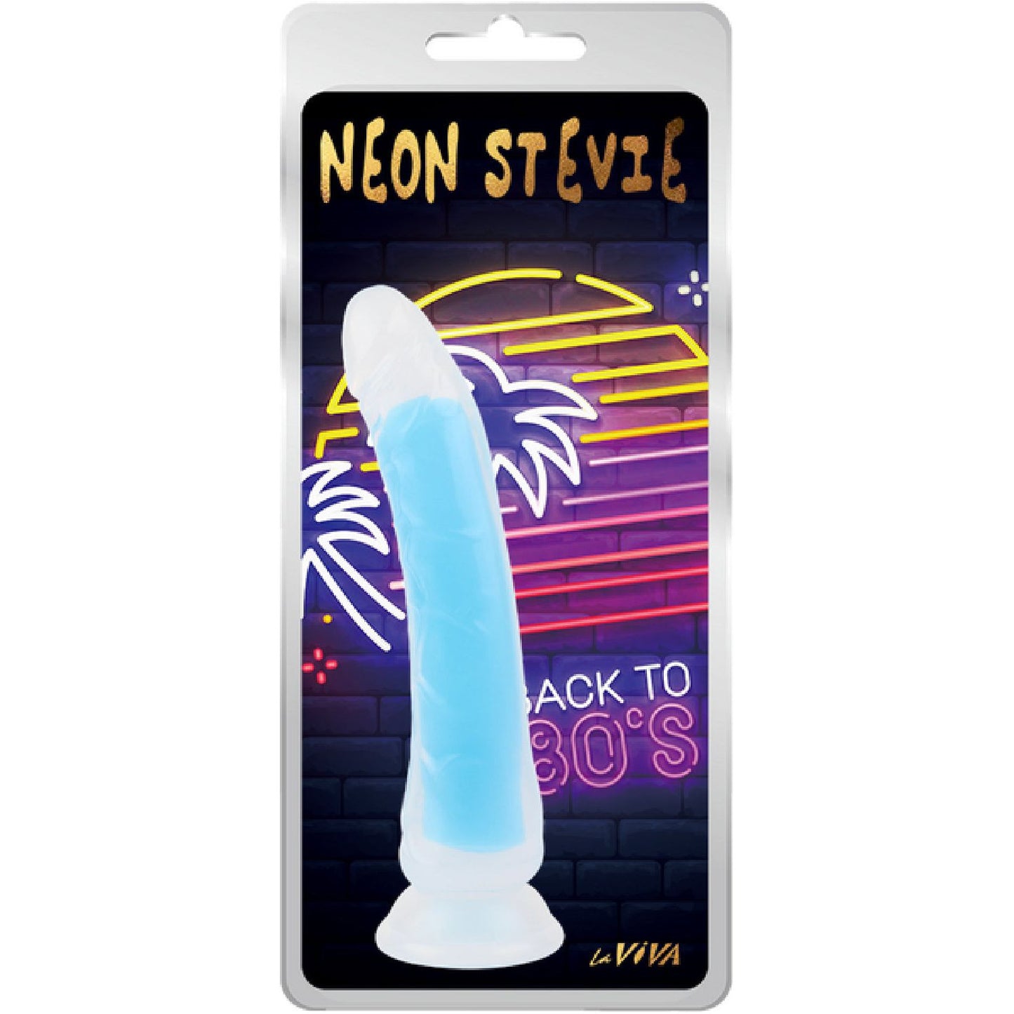 Laviva - Neon Stevie 8.4" | Glow-in-the-Dark Dildo