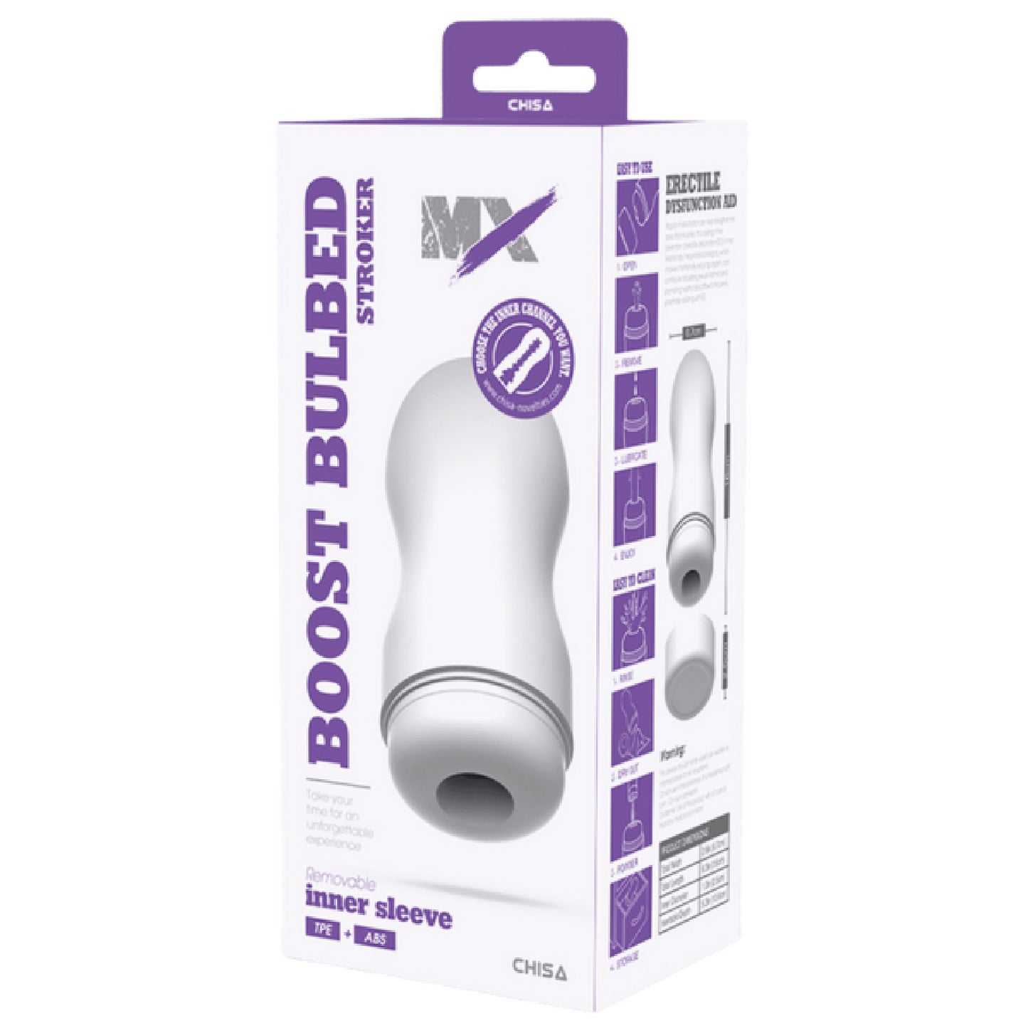 Chisa - MX Boost Bulbed Stroker | Male Masturbator