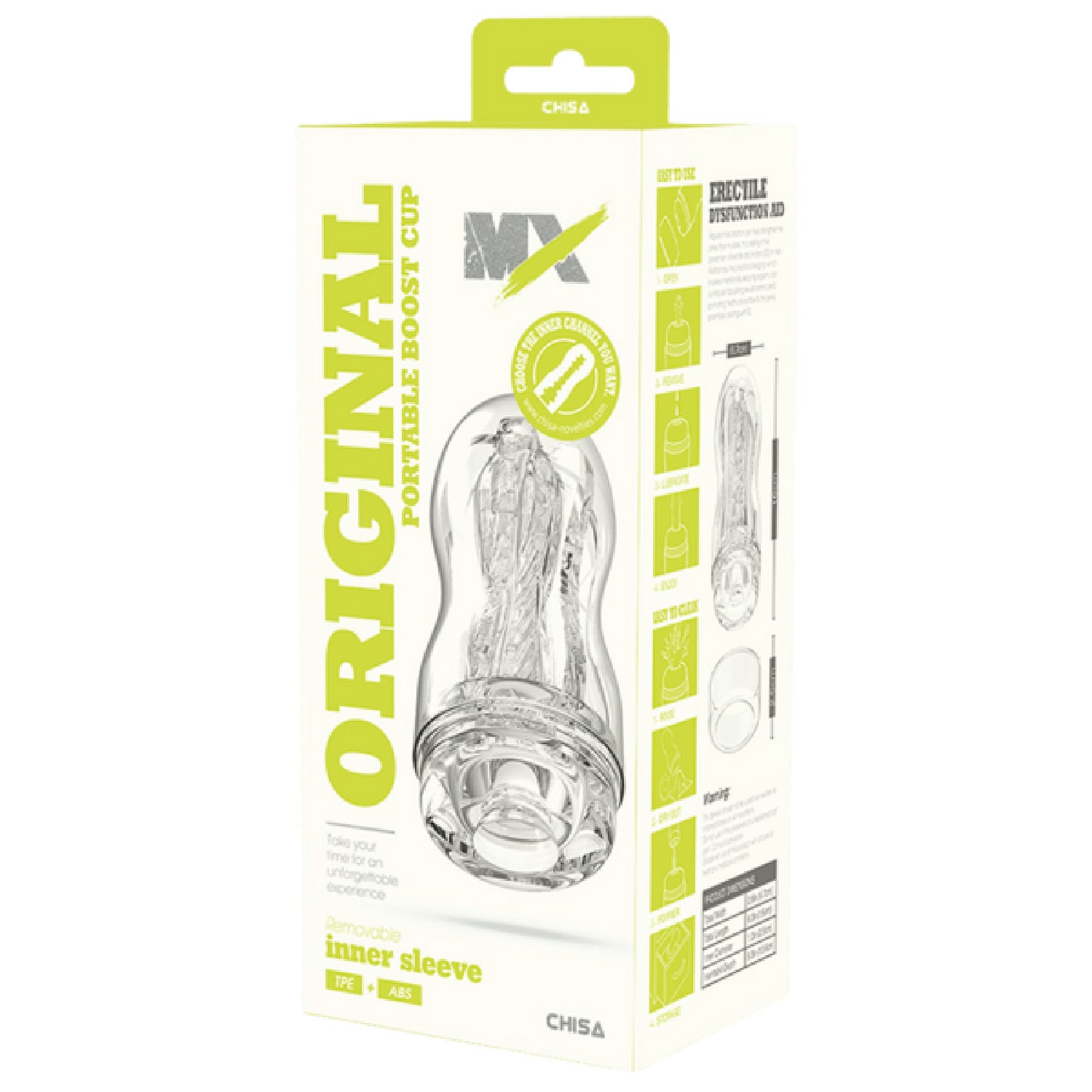 Chisa - MX Original Portable Boost Cup | Male Masturbator