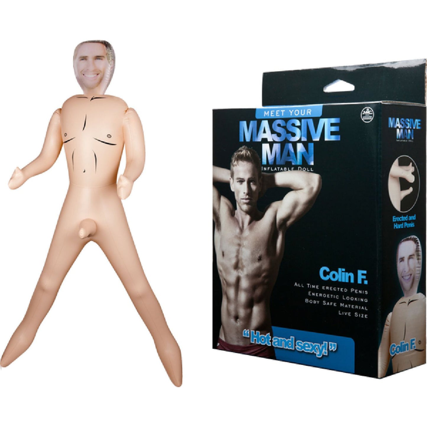 Excellent Power – Massive Man Inflatable Doll Colin F | Blow-Up Doll
