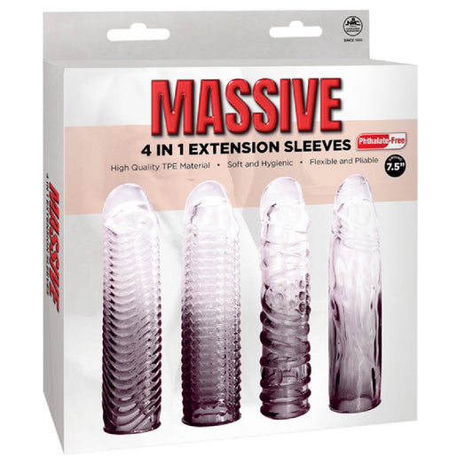 Excellent Power – Massive 4 in 1 Extension Sleeves | Sleeve Kit