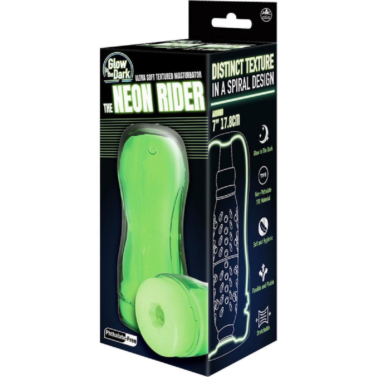 Excellent Power - The Neon Rider 7" | Glow In The Dark Masturbator