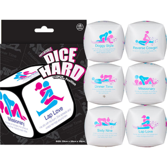 Excellent Power - Inflatable Dice Hard The Sex Position | Adult Game Dice