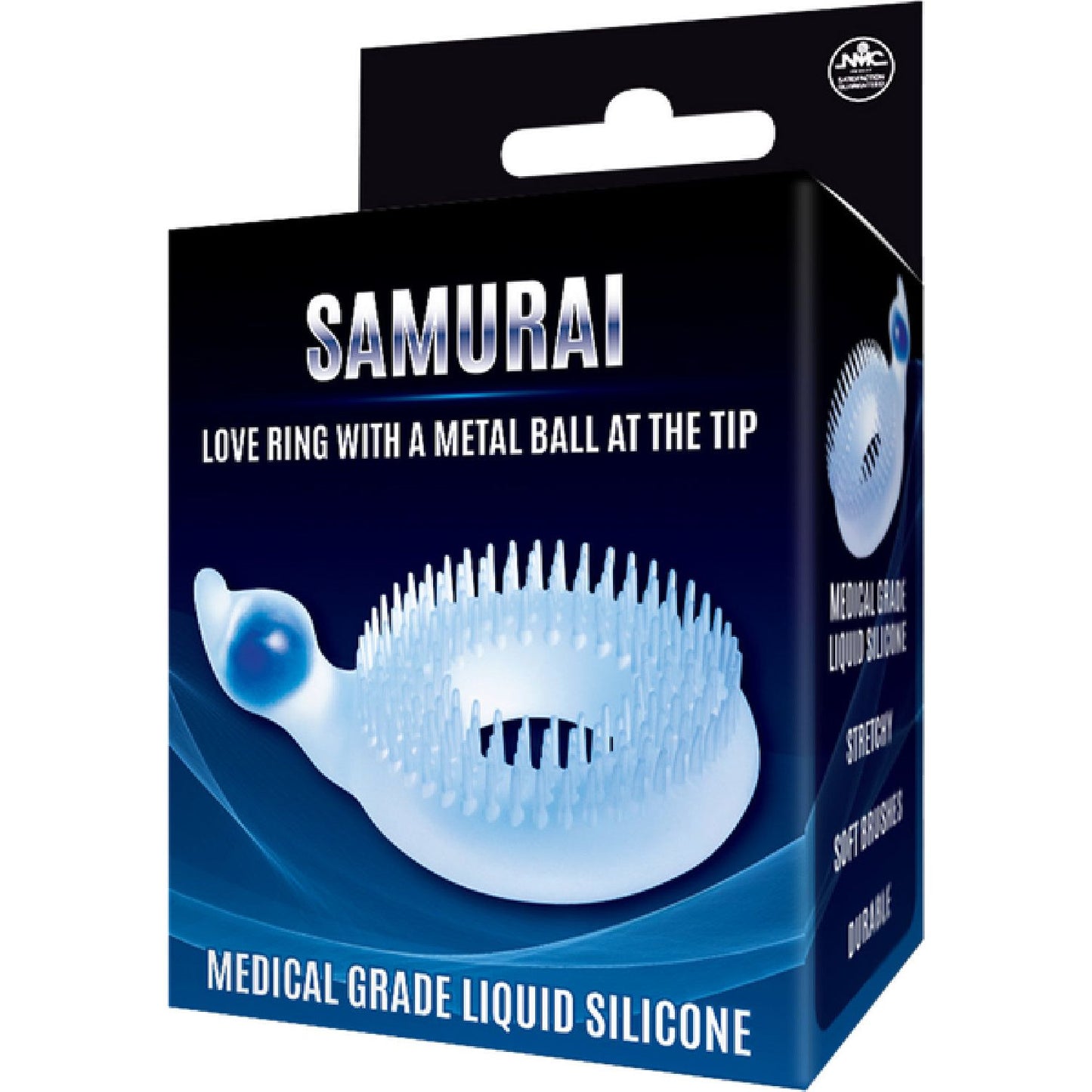 Excellent Power - Samurai Love Ring with Metal Ball | Cock Ring