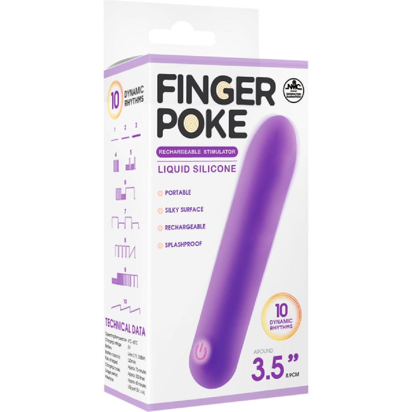 Excellent Power – Finger Poke 3.5" Rechargeable Stimulator | Clitoral Stimulator