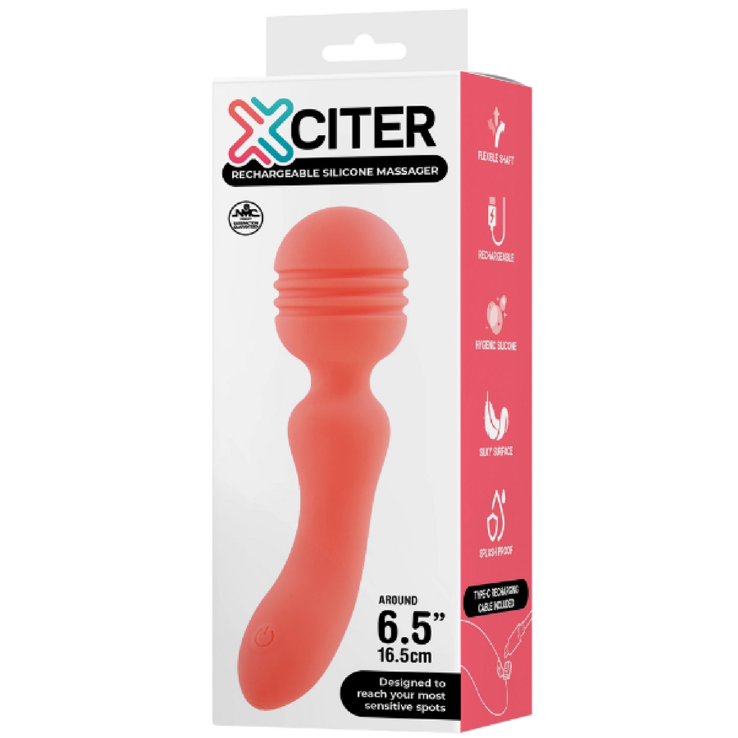 Excellent Power – Xciter Rechargeable Silicone Massager | Body Wand
