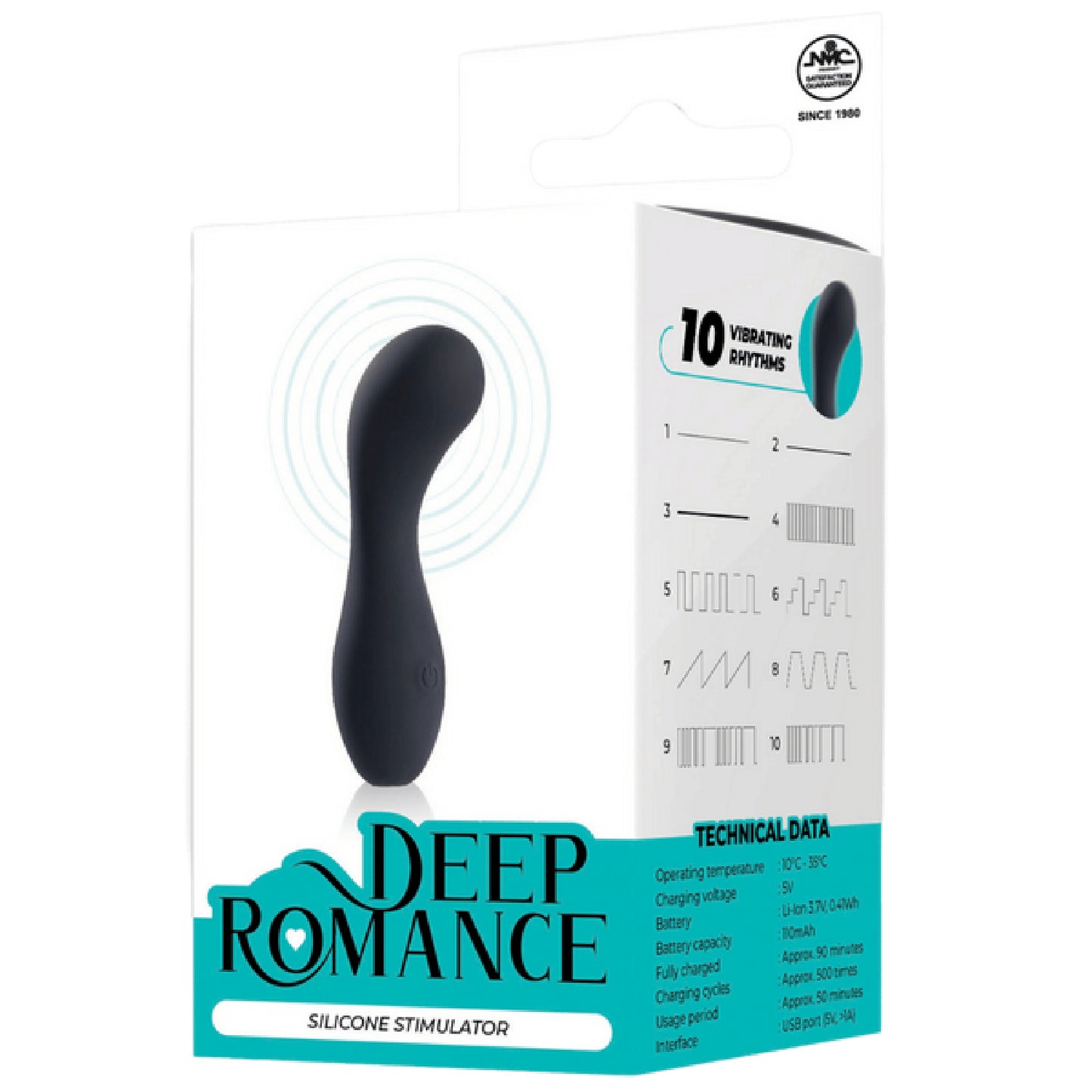 Excellent Power – Deep Romance Silicone Stimulator | Rechargeable Vibrator