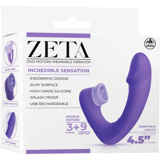 Excellent Power - Zeta Duo Motors Wearable Vibrator | Wearable G-Spot Vibrator