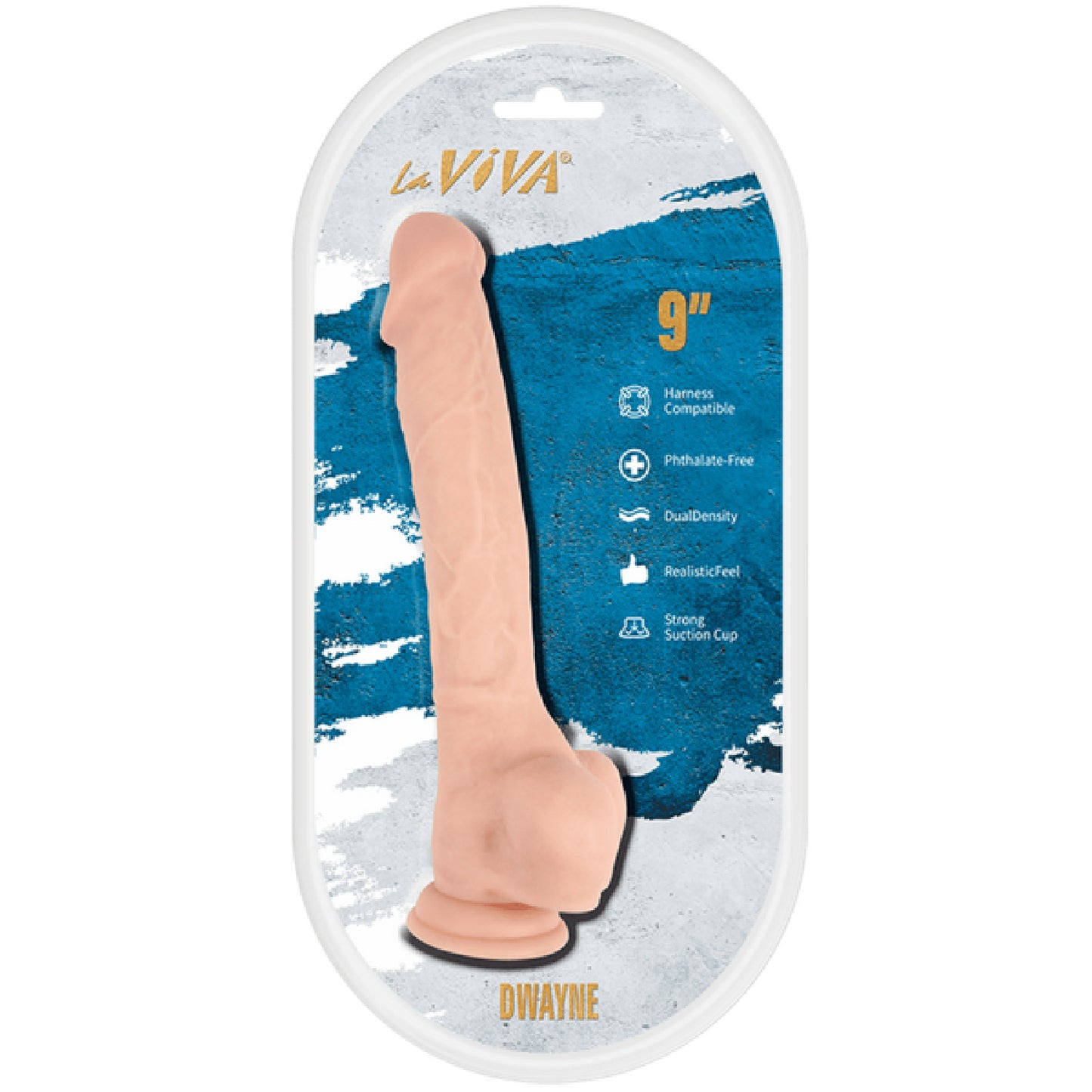 Laviva – Dwayne 9" | Realistic Dong