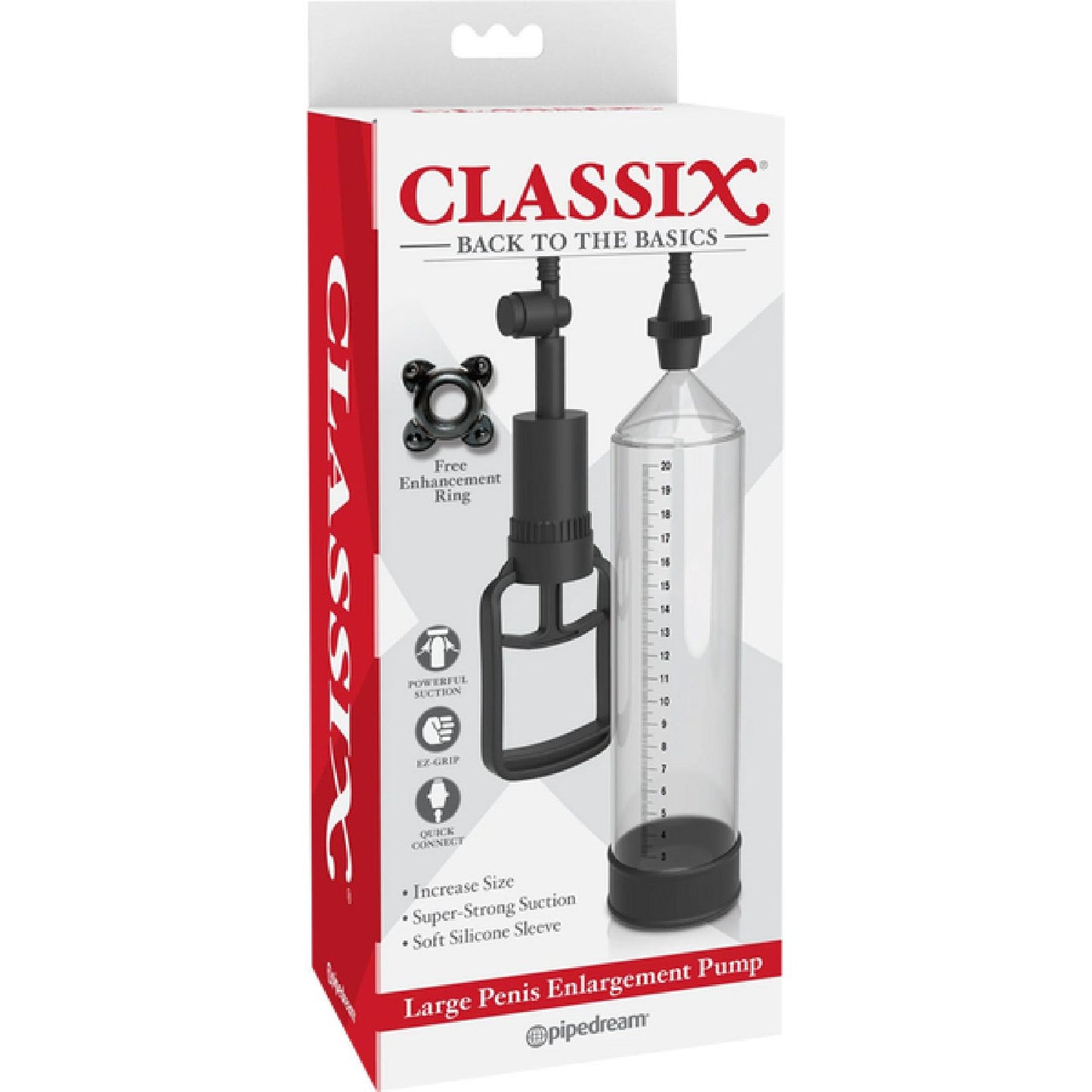 Pipedream - Classix Back to the Basics Large Penis Enlargement Pump | Penis Pump