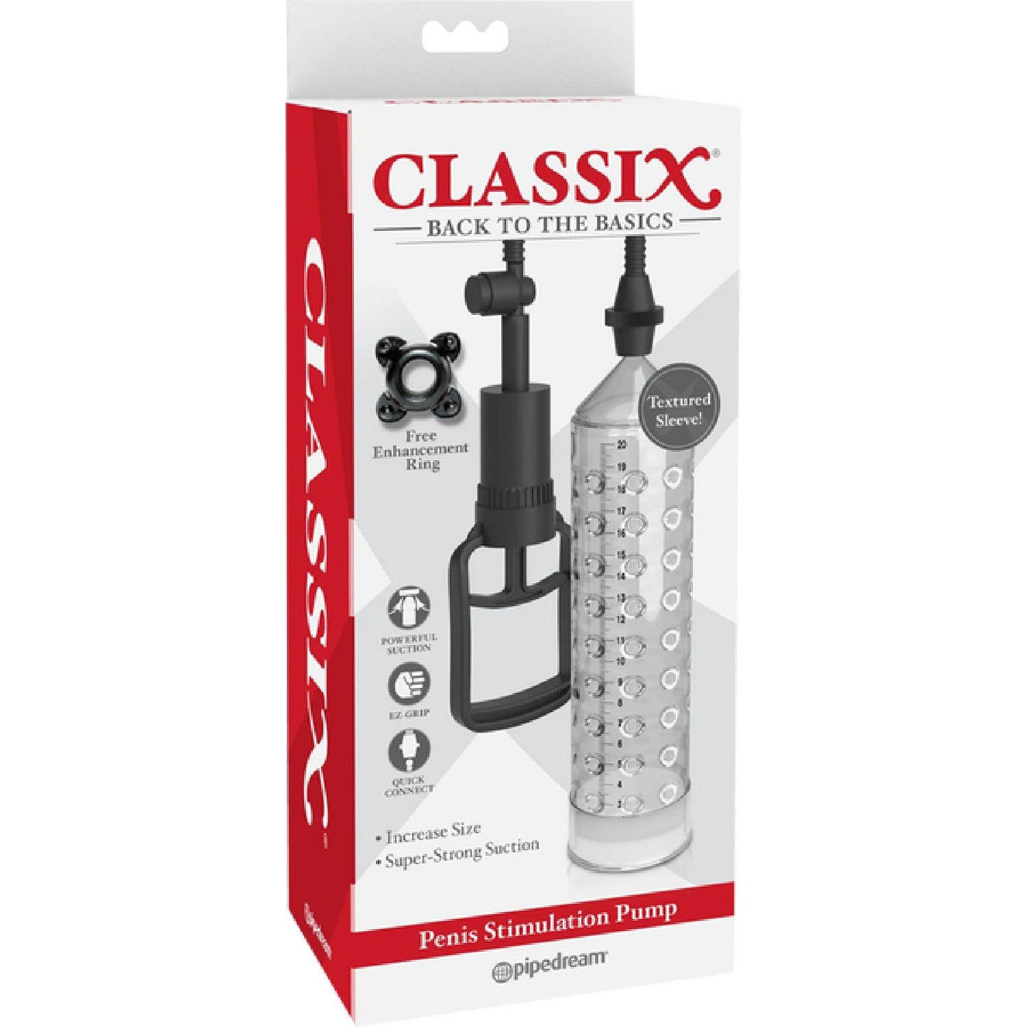 Pipedream - Classix Back to the Basics Penis Stimulation Pump | Penis Pump