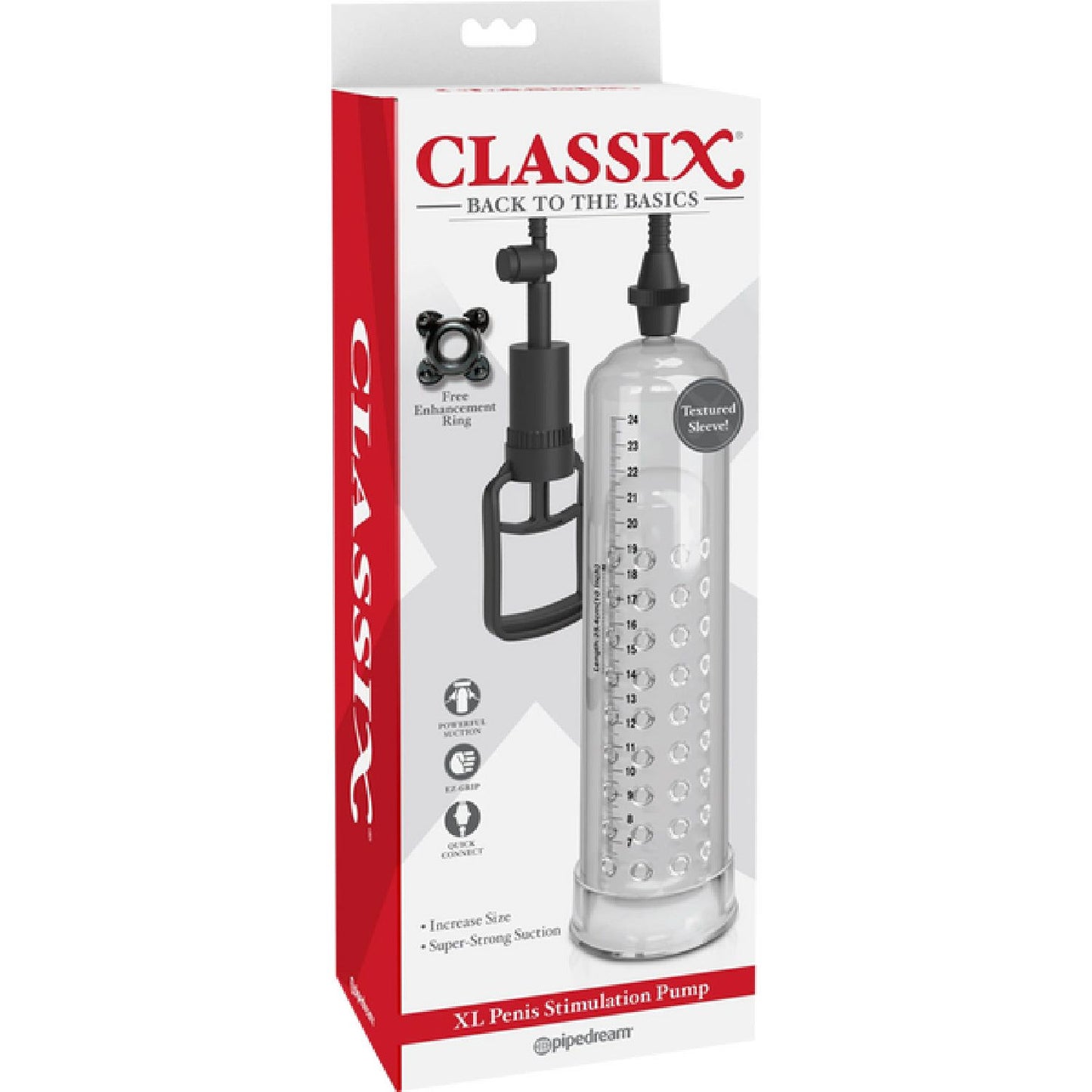 Pipedream - Classix Back to the Basics XL Penis Stimulation Pump | Penis Pump