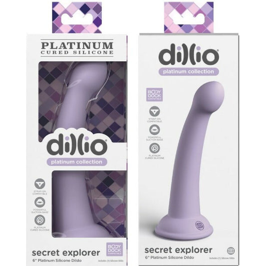 Pipedream – Dillio Platinum Secret Explorer | Dildo