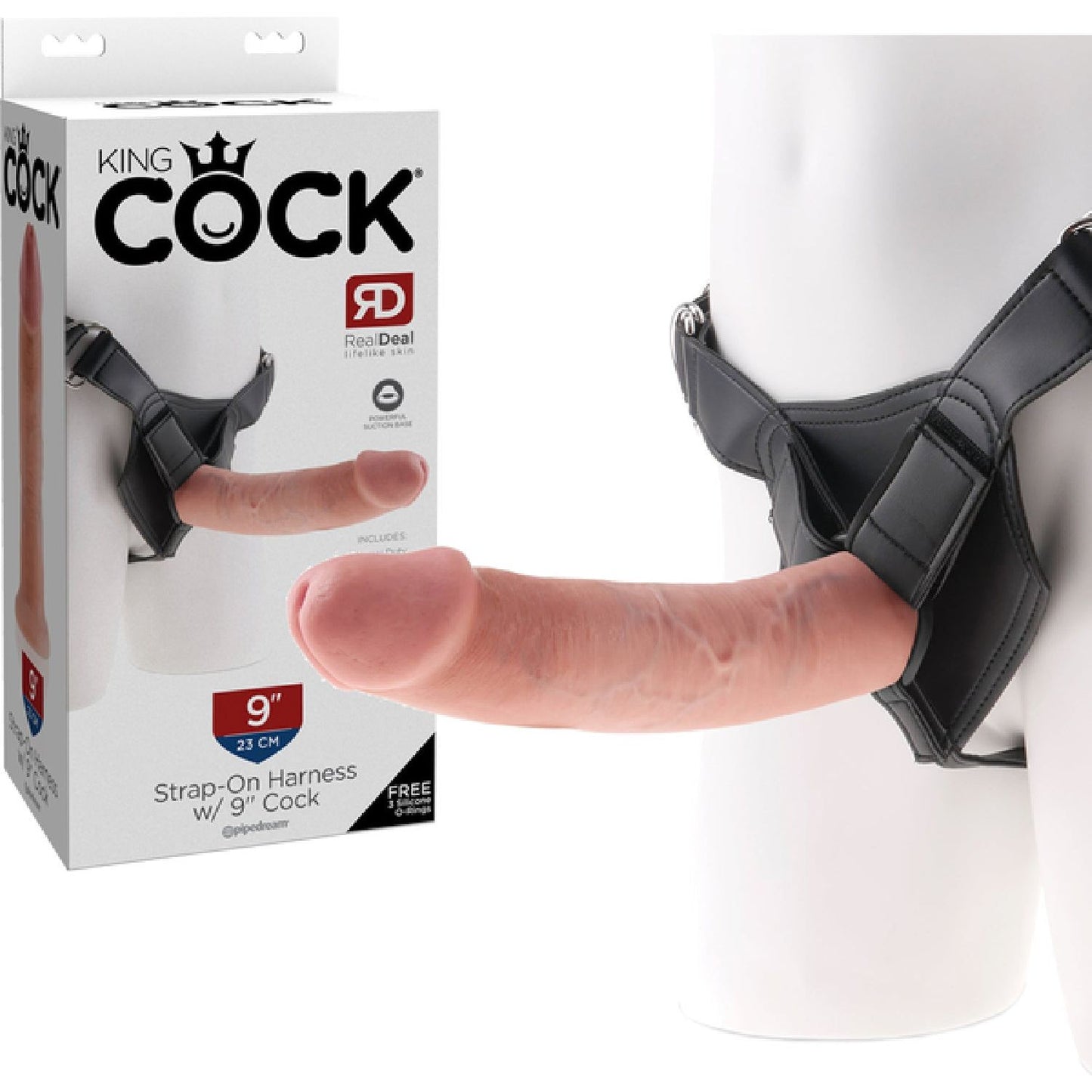 Pipedream - King Cock Strap On Harness With 9" Cock | Strap-On Harness