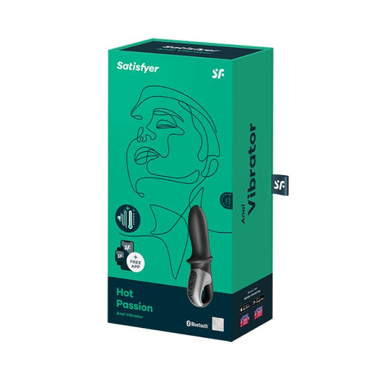 Satisfyer - Hot Passion | Connect App Unisex Heated Anal Vibrator