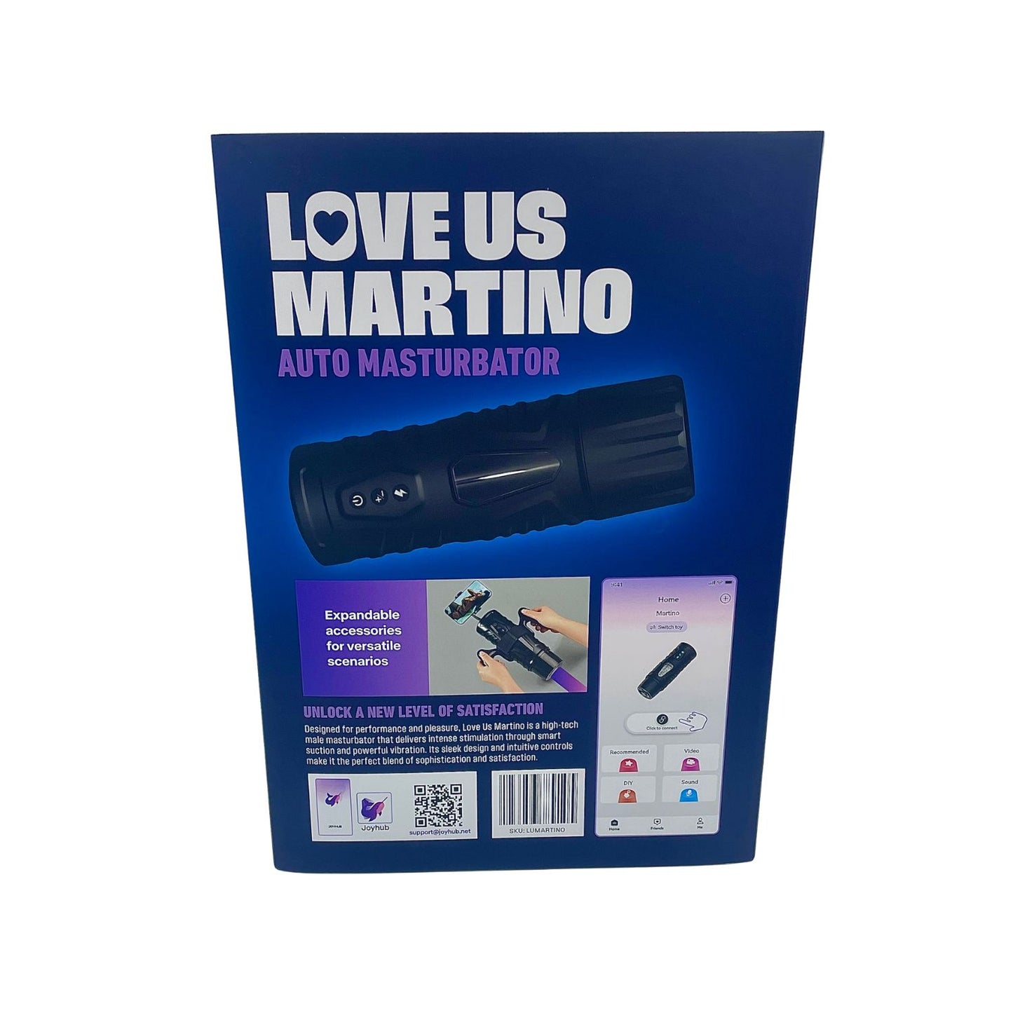Love Us - Martino Auto Masturbator | With Phone Mount